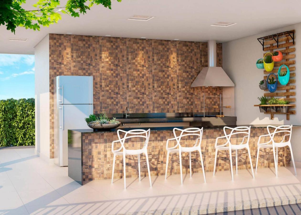 Apartamento Mobiliado Para Temporada Em Condominio Fechado João Pessoa Esterno foto