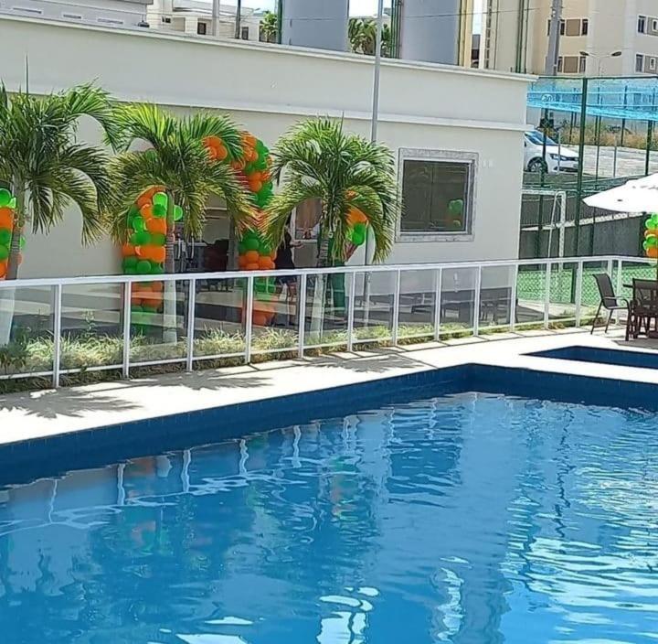 Apartamento Mobiliado Para Temporada Em Condominio Fechado João Pessoa Esterno foto