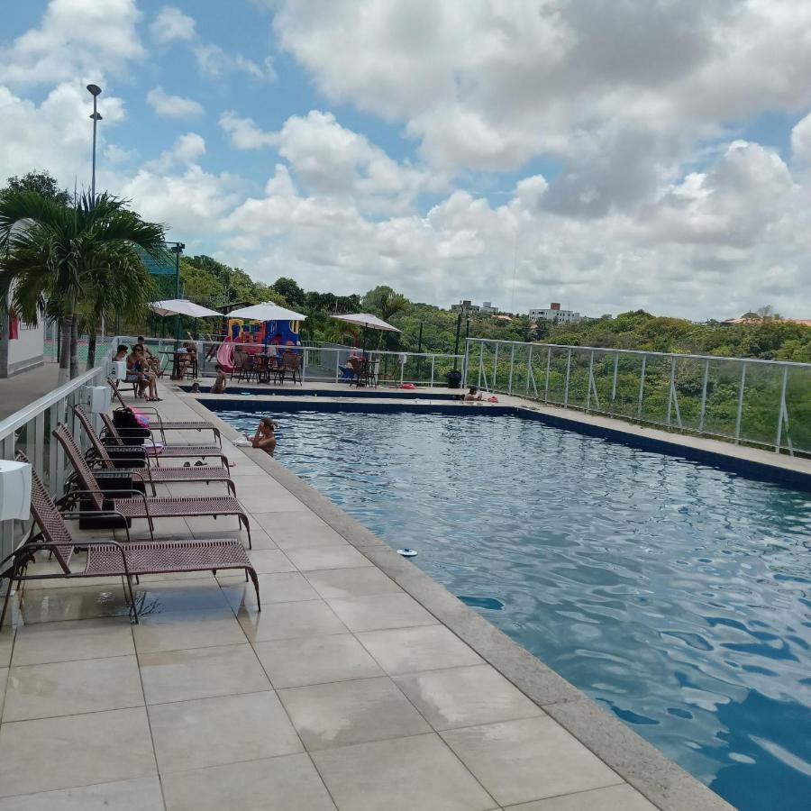 Apartamento Mobiliado Para Temporada Em Condominio Fechado João Pessoa Esterno foto